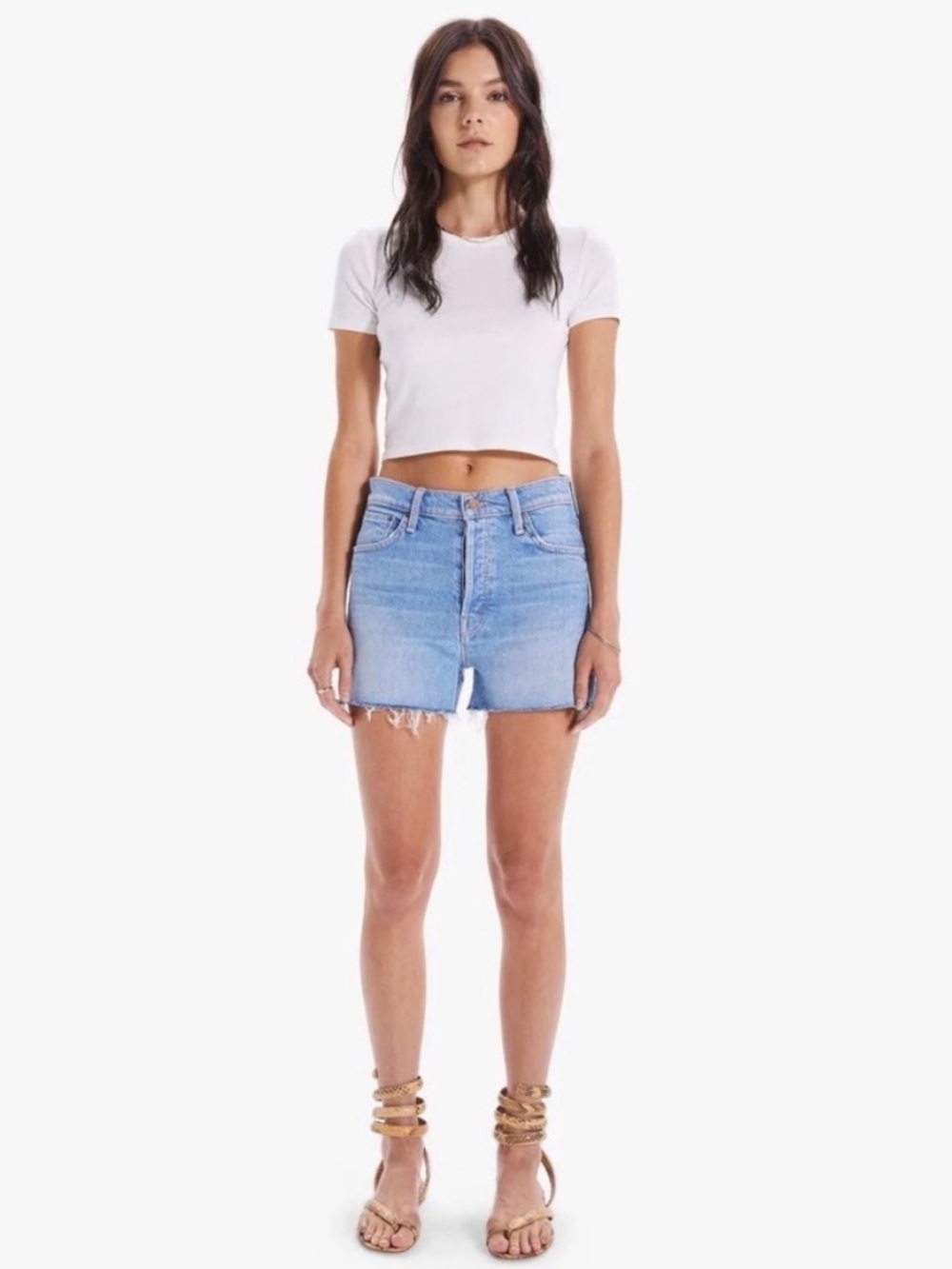 MOTHER Scrapper Fray Shorts